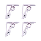 appetito-spring-action-plastic-table-cloth-clips-4-set-white