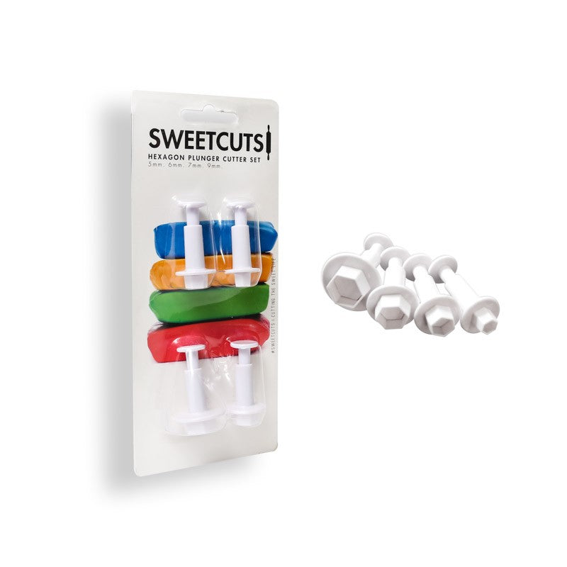 SweetCuts Hexagon Plunger Cutter Set