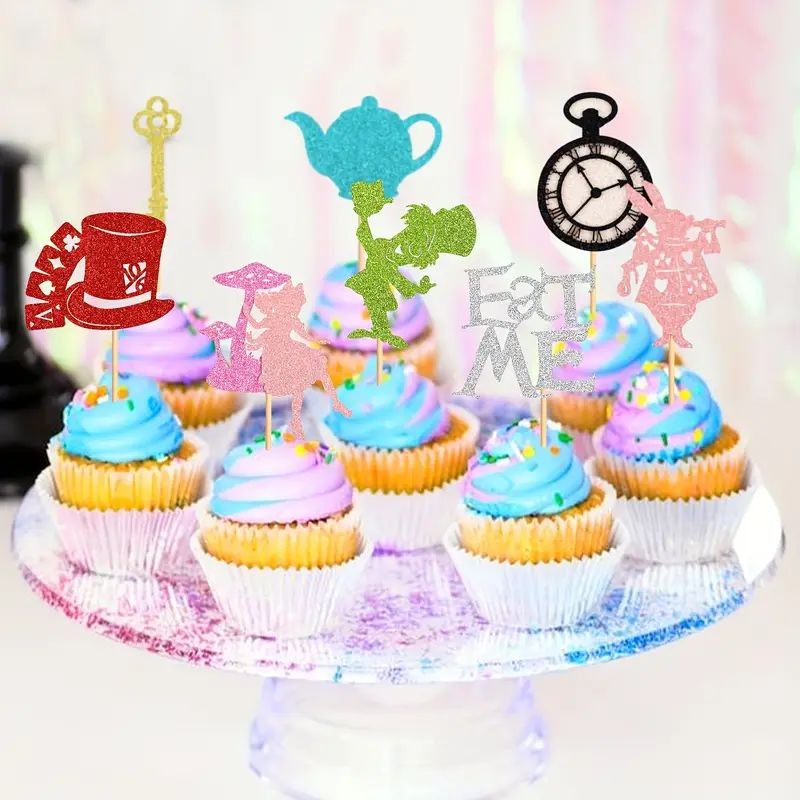 cupcake-toppers-mad-hatter-theme-24pc