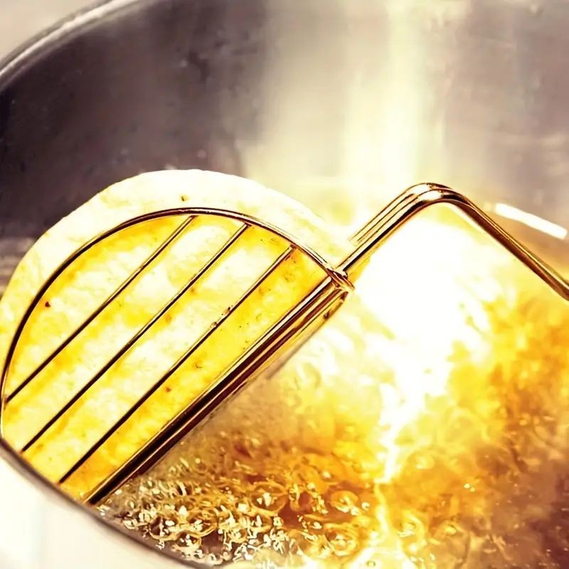 taco-shaped-deep-fryer-tongs-stainless-steel