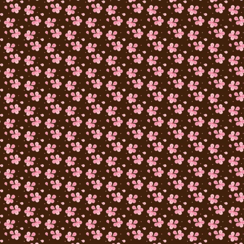 Roberts Chocolate Transfer Sheet - Blossom - Pink, Baby Pink & Cherry