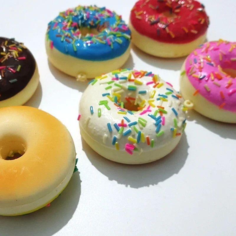 artificial-donut-7cm-assorted-colours