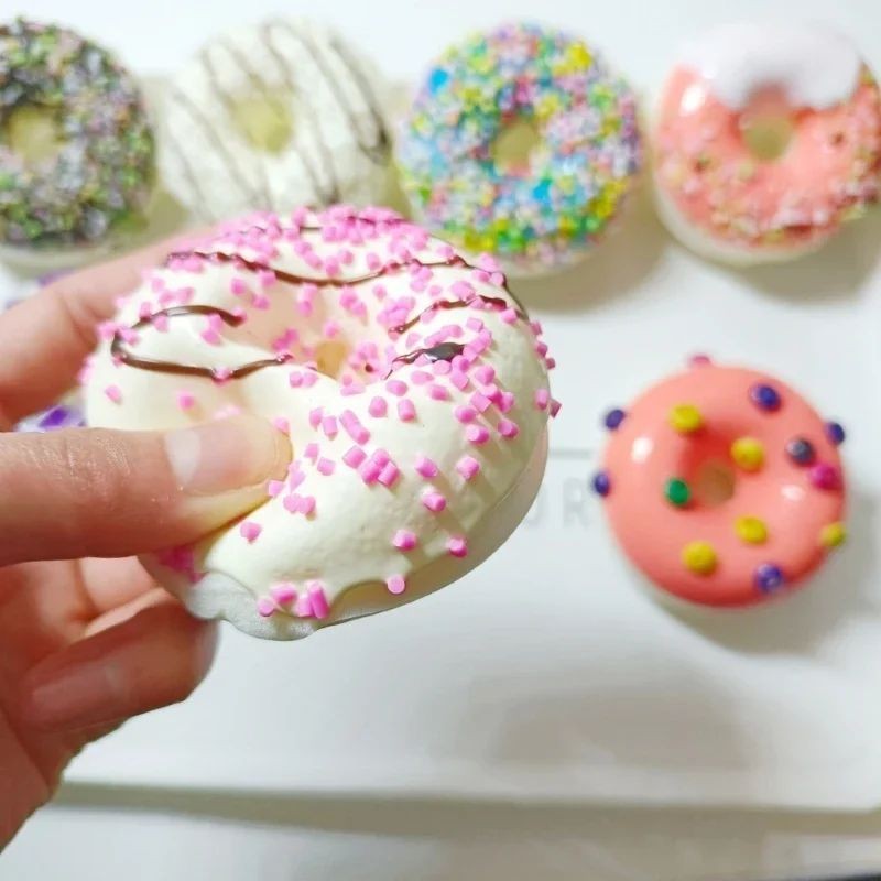 artificial-donut-7cm-assorted-colours