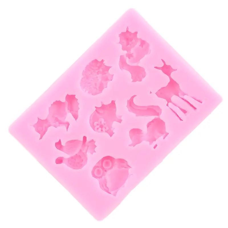 silicone-mould-forest-animals-7-cavity