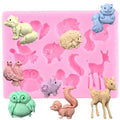 silicone-mould-forest-animals-7-cavity