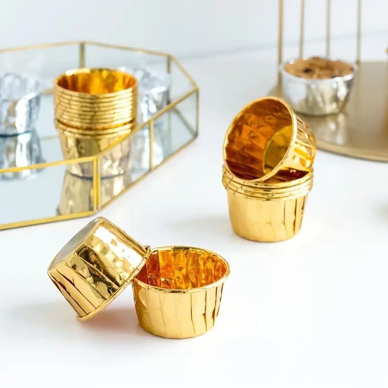 muffin-cups-and-cupcake-liners-50pcs-foil-gold