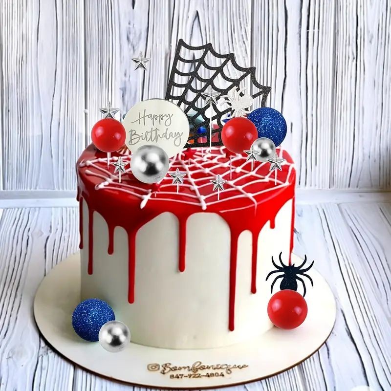 cake-topper-spider-star-49pc-set