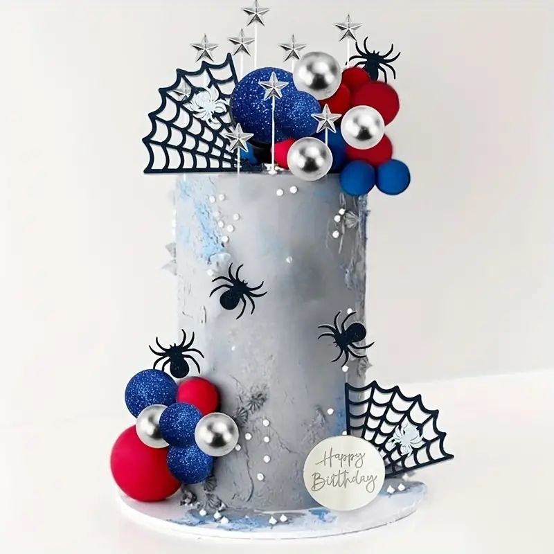 cake-topper-spider-star-49pc-set