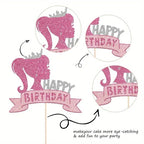 cake-topper-barbie-style-head-with-crown-pink-glitter