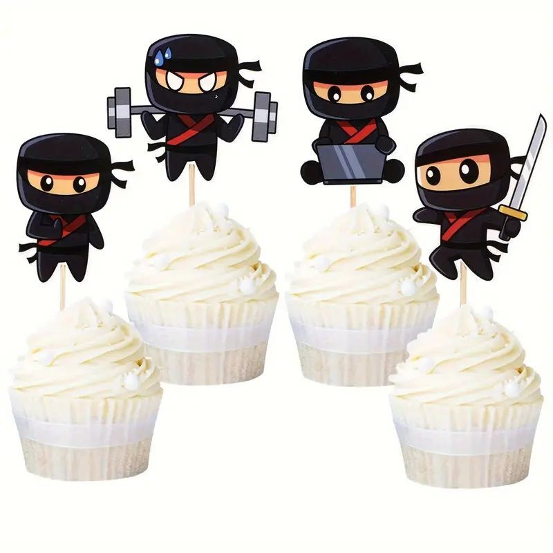 cake-topper-ninja-asstd-12pc-set