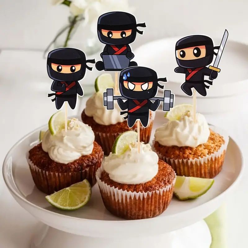 cake-topper-ninja-asstd-12pc-set