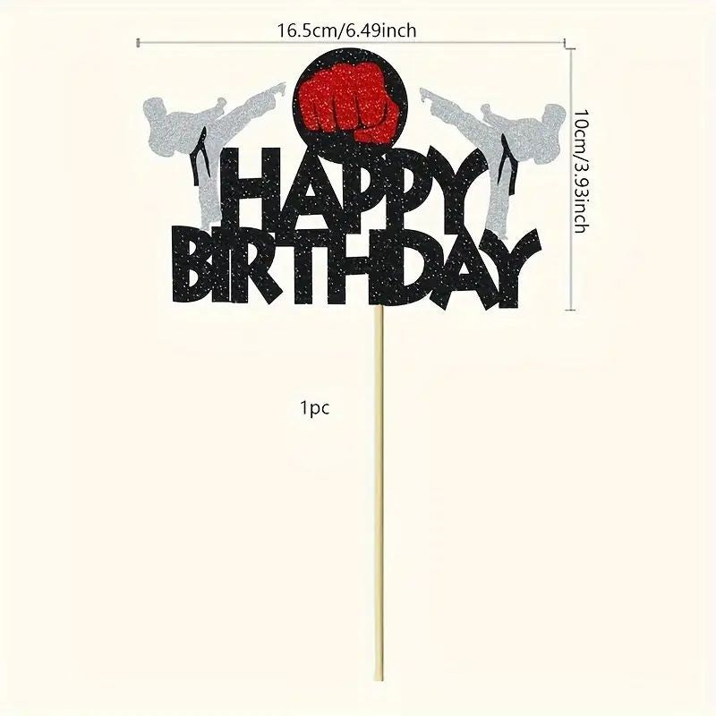 cake-topper-karate-taekwondo-themed