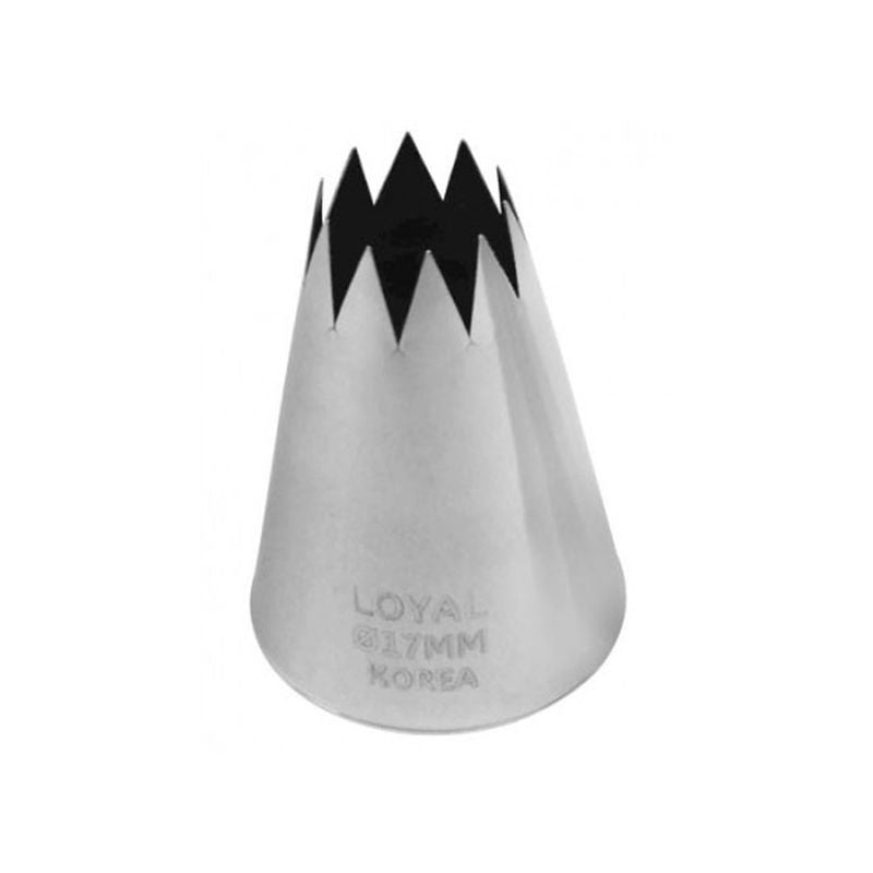 Loyal Stainless Steel Piping Tip/Tube No.17 Star