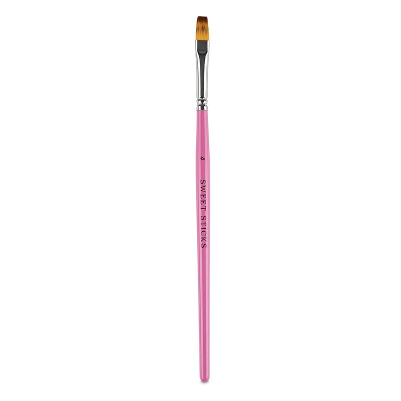 sweet-sticks-flat-paint-brush-number-4