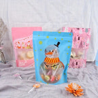 christmas-sealed-bag-pink-santa-22x16cm-10pc