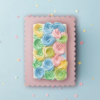 papyrus-rectangle-dual-colour-scalloped-cake-board-pink-green-14x10inch