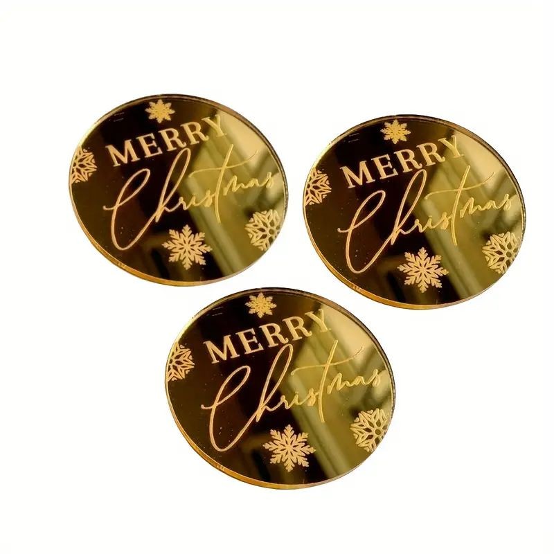 acrylic-topper-gold-round-merry-christmas