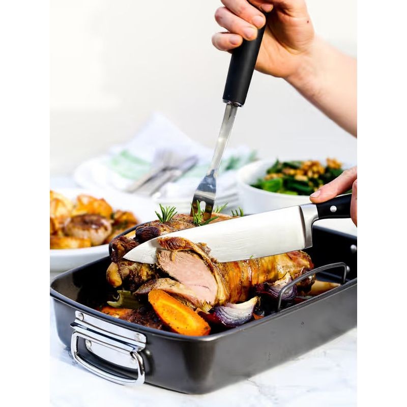 MasterCraft Soft Grip Carving Fork Stainless Steel