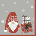 Paper + Design Luncheon Napkins -Gnome with Gifts