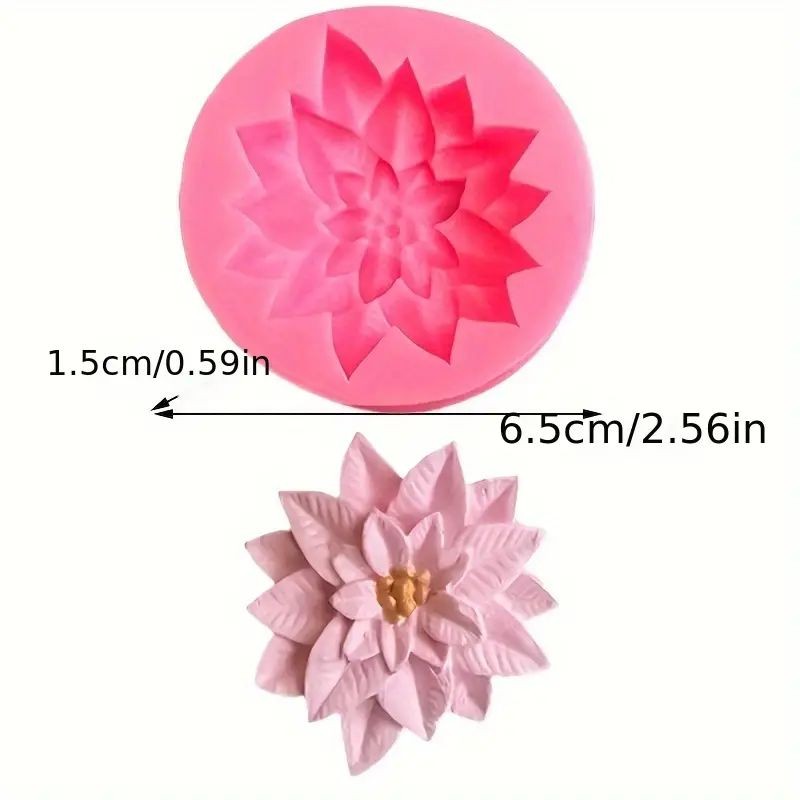 silicone-mould-poinsettia-christmas-1cavity