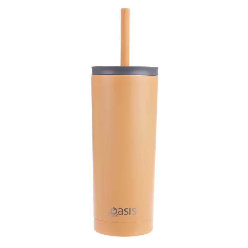 oasis-super-sipper-with-silicone-straw-600ml-rockmelon
