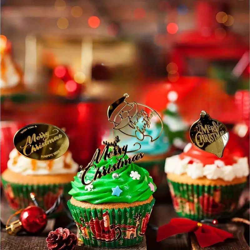 acrylic-topper-christmas-gold-assorted-shapes-1pc