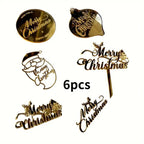acrylic-topper-christmas-gold-assorted-shapes-1pc