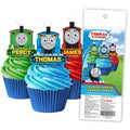 Thomas & Friends Edible Wafer Cupcake Toppers - 16 pieces