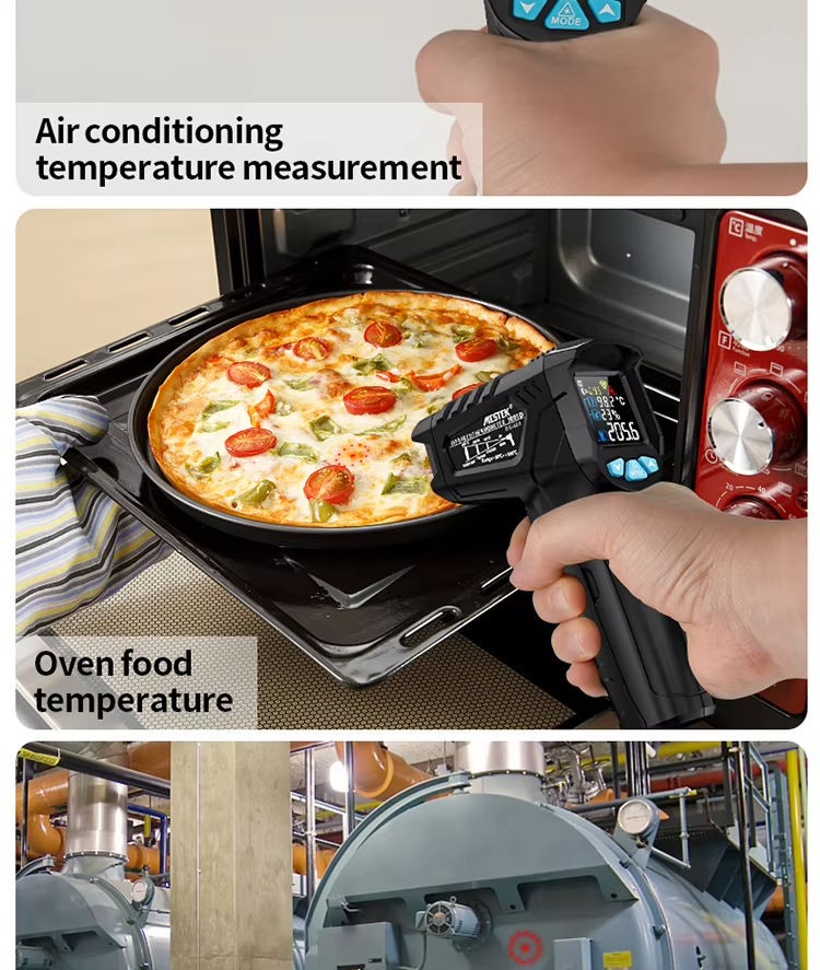 Mestek Infrared Digital Thermometer -50 to + 600c