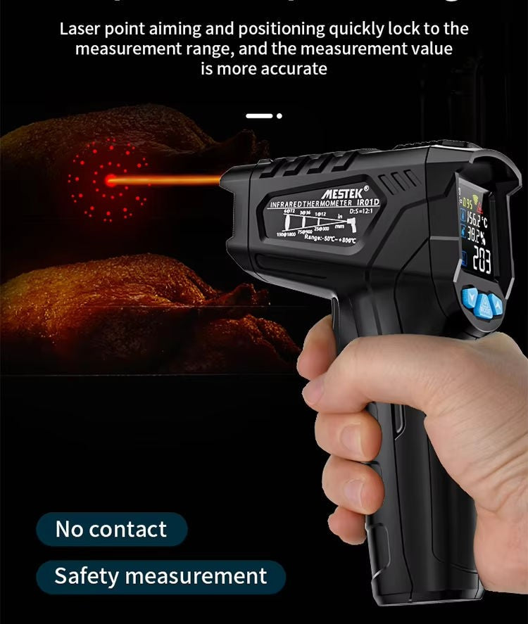 Mestek Infrared Digital Thermometer -50 to + 600c