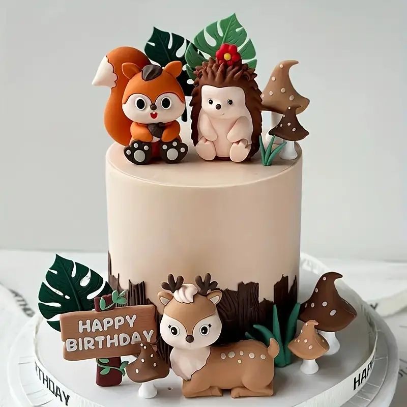 cake-topper-woodlands-deer-1pc