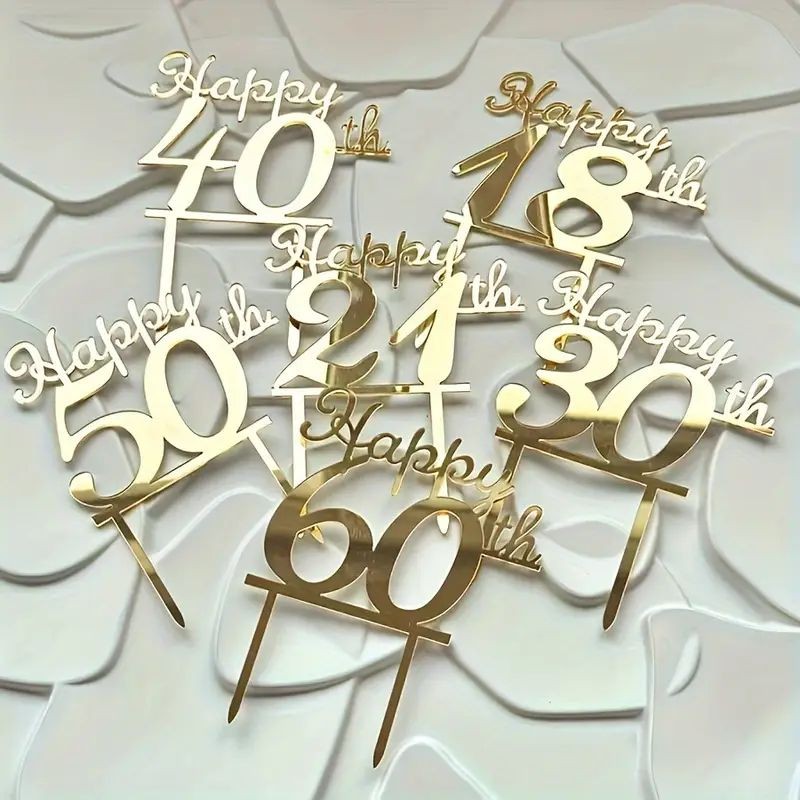 cake-topper-acrylic-gold-happy-40th