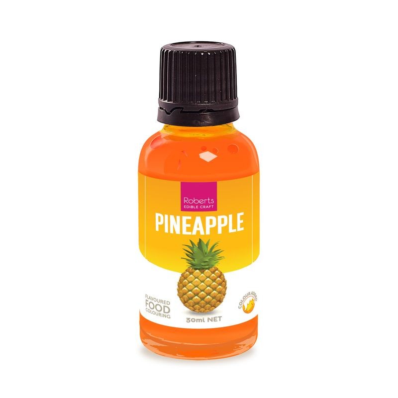 Roberts Flavoured Food Colouring - Pineapple 30ml