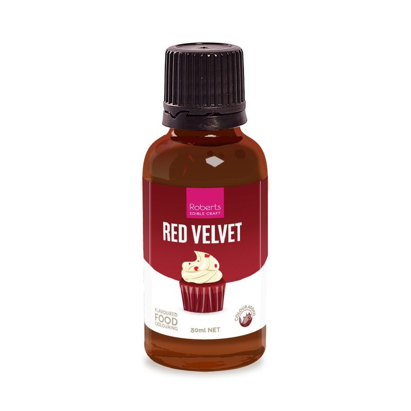 Roberts Flavoured Food Colouring - Red Velvet 30ml