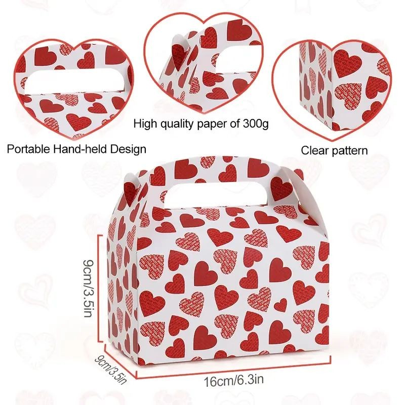 Valentines Day Heart Treat Box