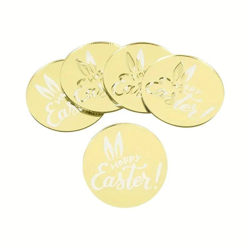 acrylic-topper-round-gold-happy-easter-1pc