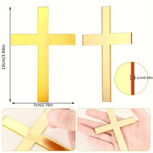 acrylic-topper-gold-cross-1pc