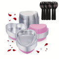 disposable-heart-foil-tin-with-lid-fork-pink-1pc