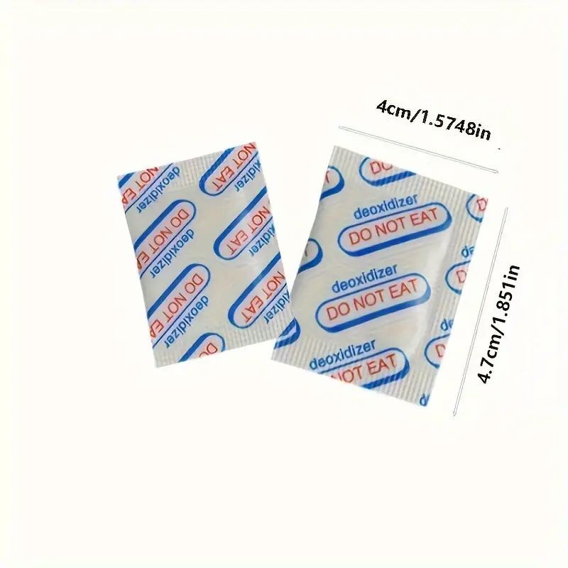 300cc PET Oxygen Absorbers for Food Storage 10pk