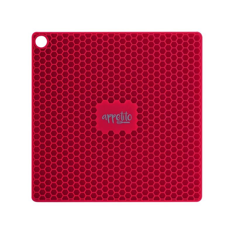 appetito-silicone-square-trivet-red-17-3-cm