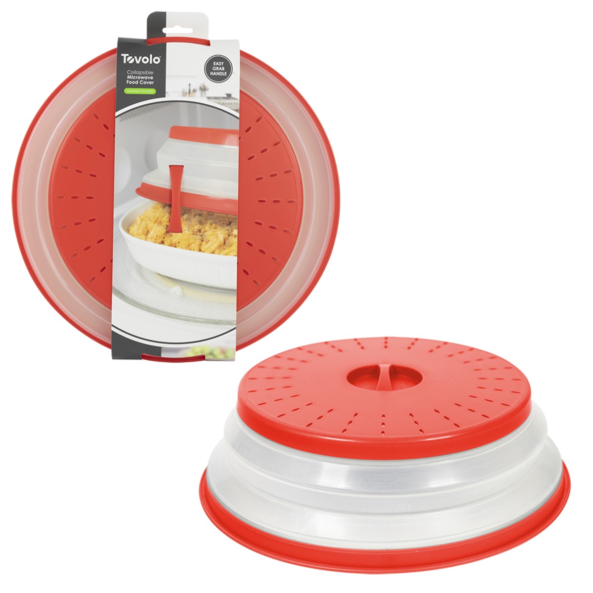 tovolo-microwave-collapsible-food-cover-red