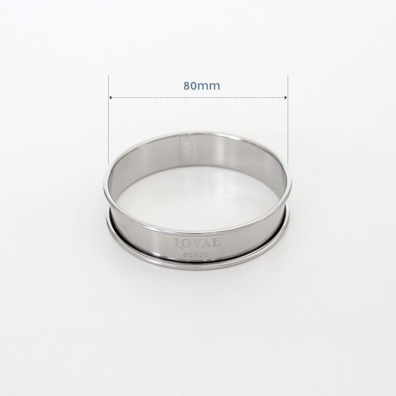 Loyal Crumpet Ring Stainless Steel - 8cm
