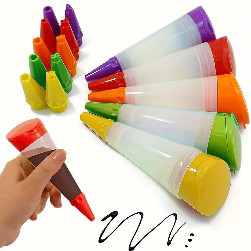 silicone-piping-pen-and-tip-set-assorted-colours