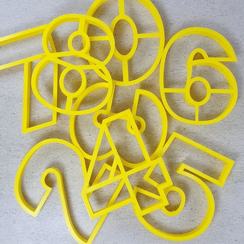 CCC Number Cutters (Wide Version) 4