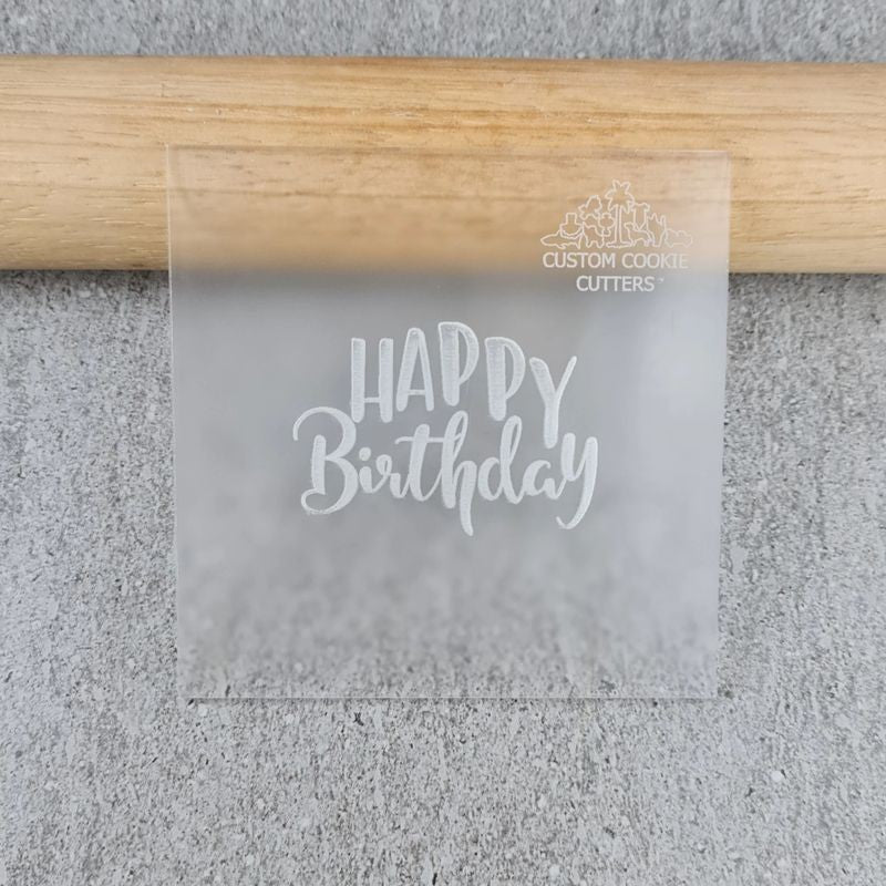 CCC Debosser Happy Birthday