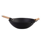 d-line-black-carbon-steel-pre-seasoned-stir-fry-pan-wok-35-5cm