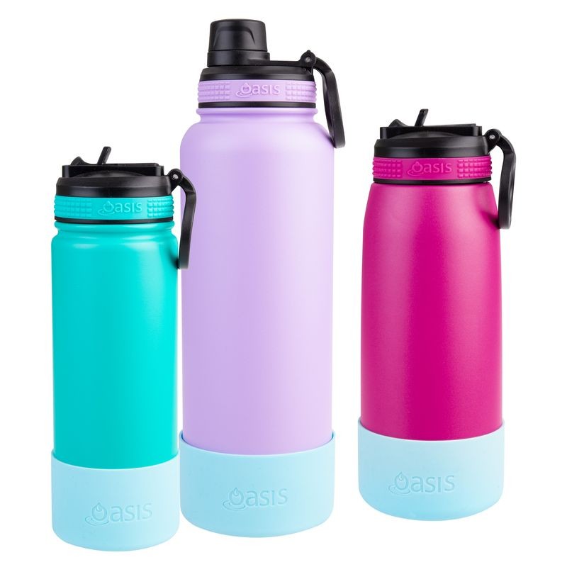 oasis-silicone-bumper-to-fit-challenger-sports-bottle-island-blue-550ml