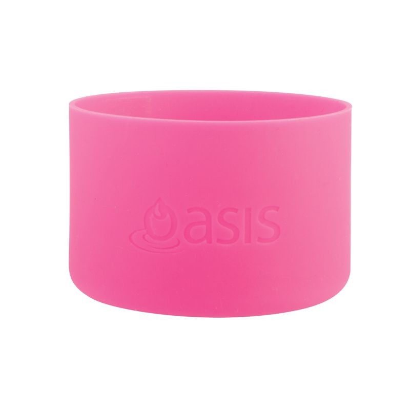 oasis-silicone-bumper-to-fit-challenger-sports-bottle-neon-pink-550ml