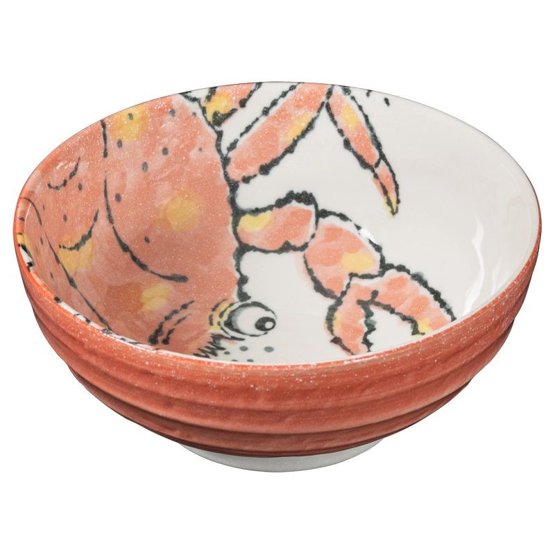 Omotenashi Etegami Kani Ramen Bowl & Chopstick Gift Set for One