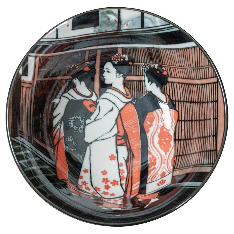 Omotenashi Maiko Donburi Bowl & Chopstick Gift Set for Two